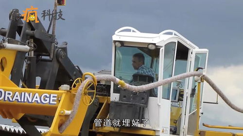 德國人是怎么鋪管道的機器真先進,我們什么時候引進